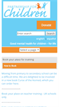 Mobile Screenshot of partnershipforchildren.org.uk